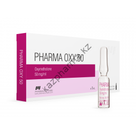 Оксиметолон Фармаком (PHARMAOXY 50) 10 ампул по 1мл (1амп 50 мг)